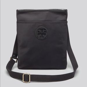 Tory Burch black crossbody - Nylon Ella Swingpack